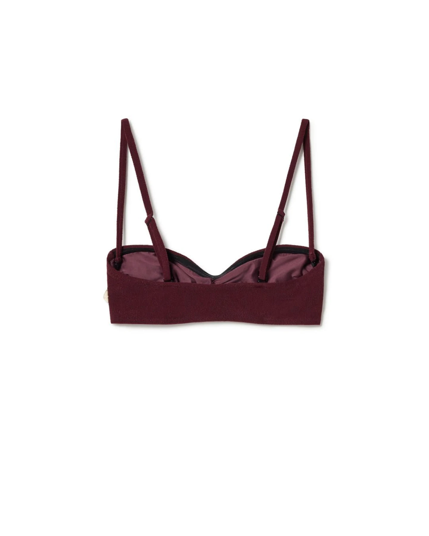 TWOTHIRDS Damen vegan Bikinioberteil Tern Grape – Ansicht 2