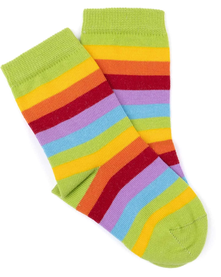 Grödo Strumpfwaren - Socken bunt gestreift 23-26