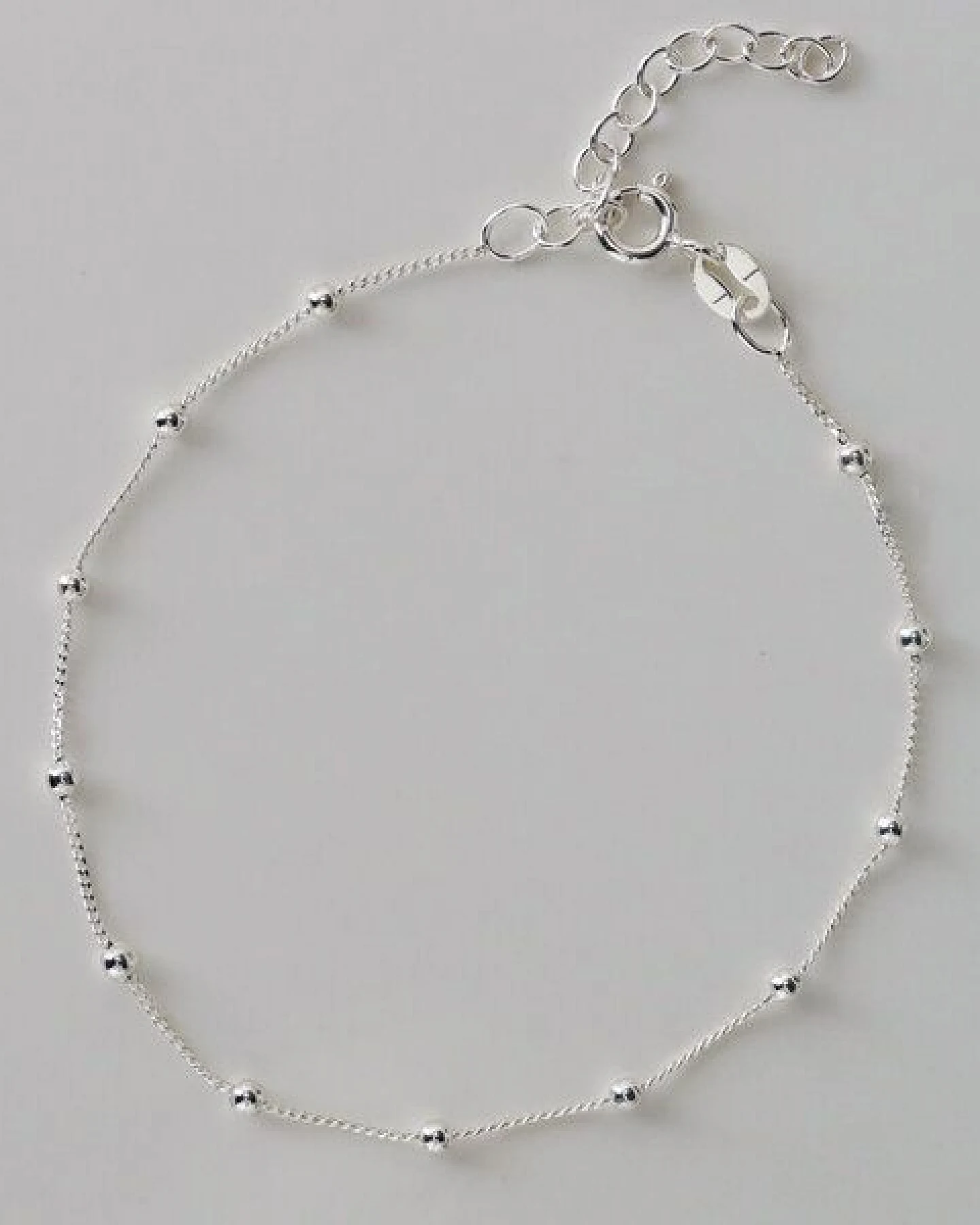 BELLYBIRD Jewellery Armband - feine Kugelkette, 925 Sterlingsilber, vergoldet – Ansicht 4
