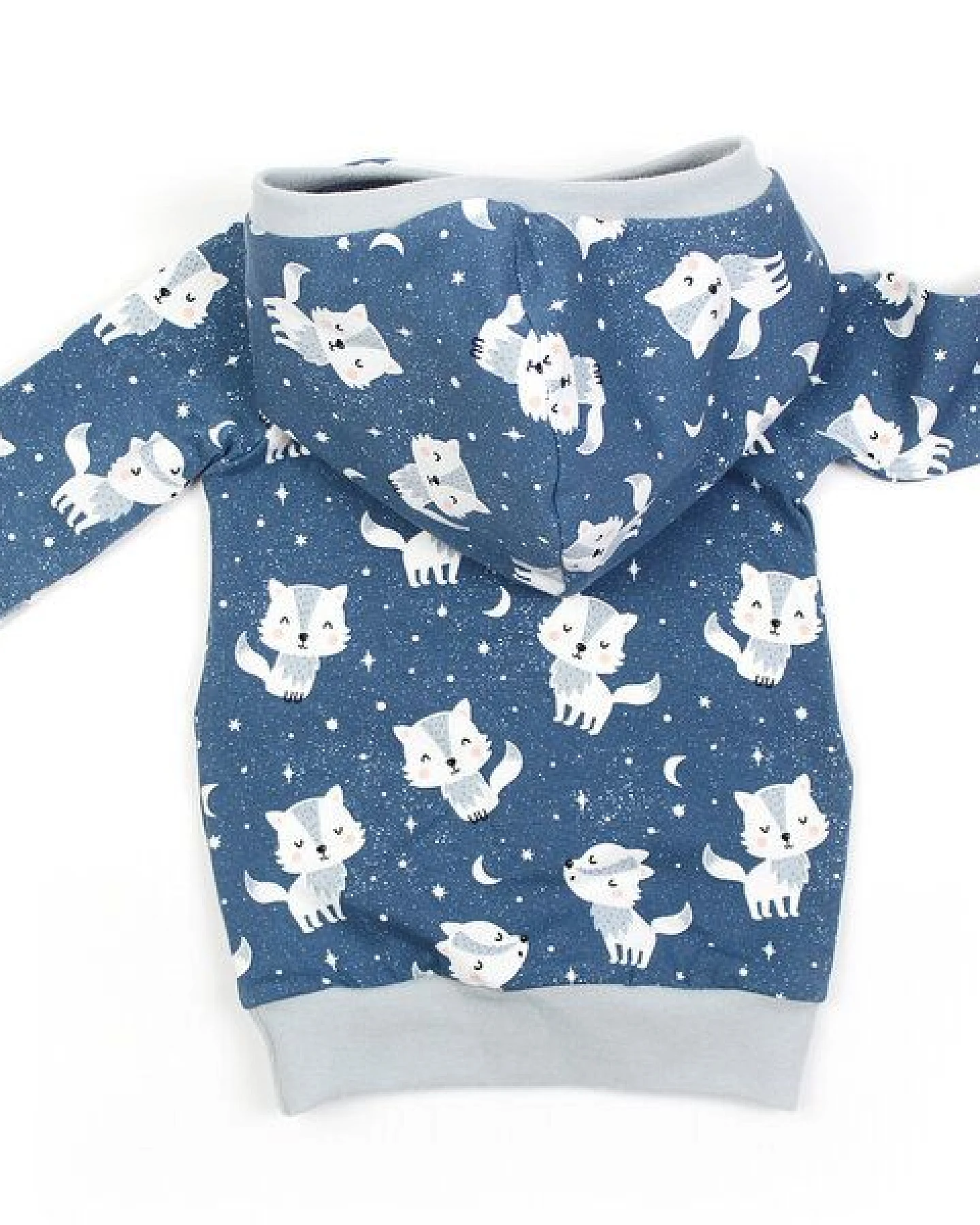 Sternchenwolke BIO Hoodie "Wölfchen" – Ansicht 3