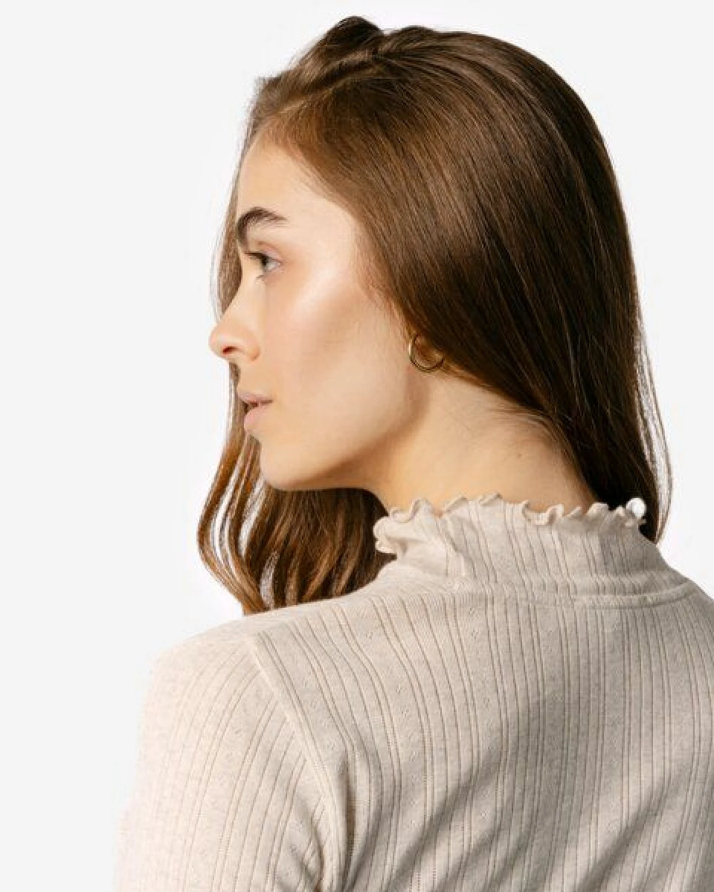 Living Crafts Stehkragen-Shirt - BERENICE – Ansicht 3