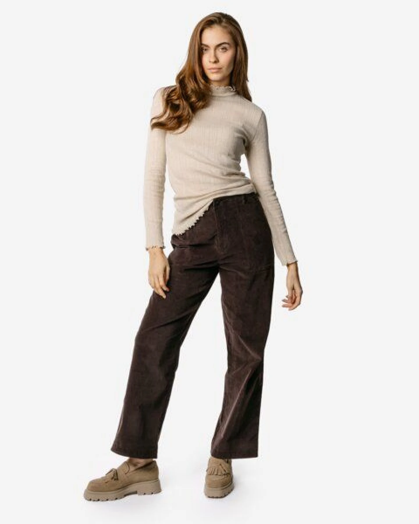 Living Crafts Stehkragen-Shirt - BERENICE – Ansicht 2