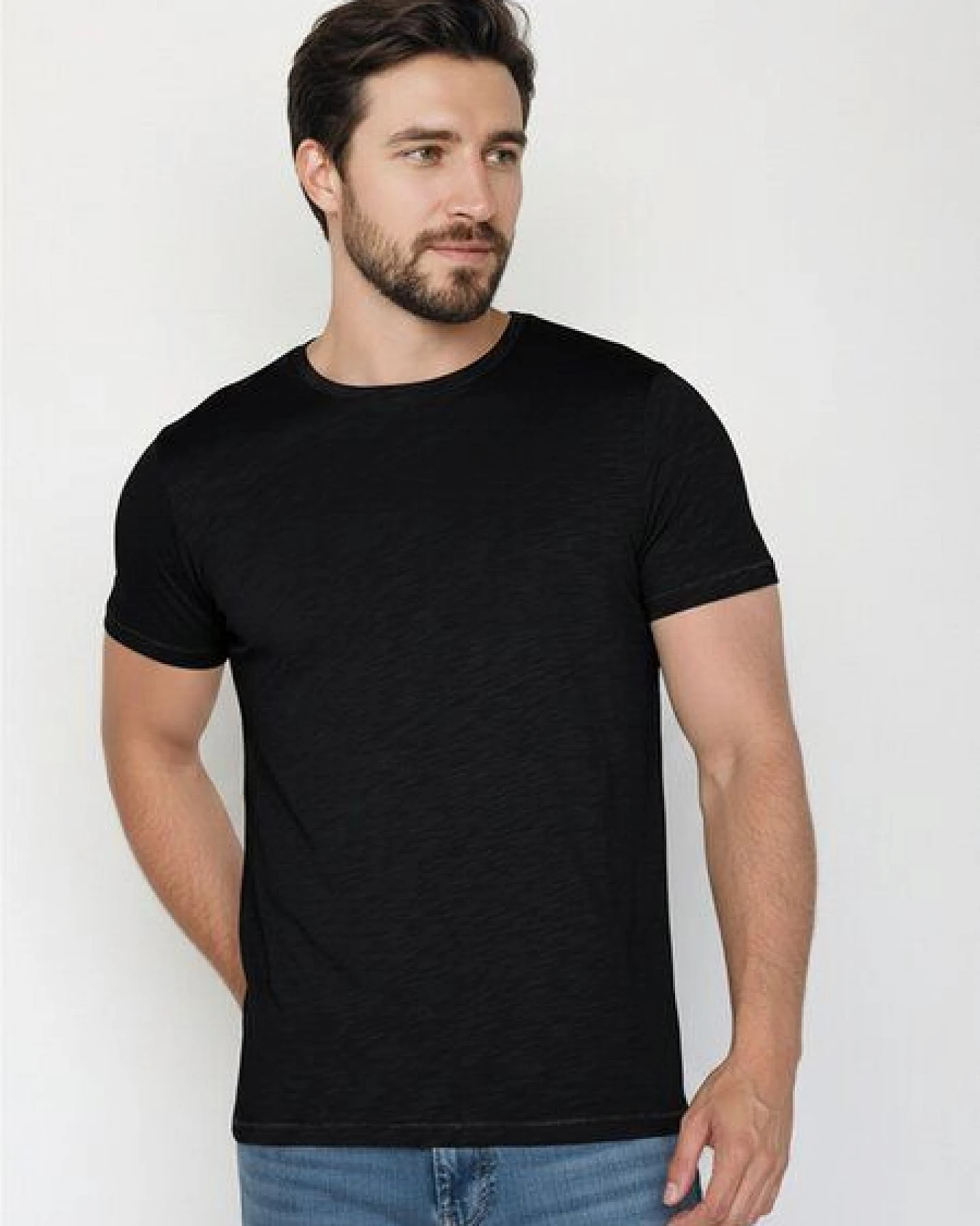 GREENBOMB Basic Spice - Sportliches T-Shirt aus Bio-Baumwolle / GOTS / Fair & Vegan – Ansicht 2
