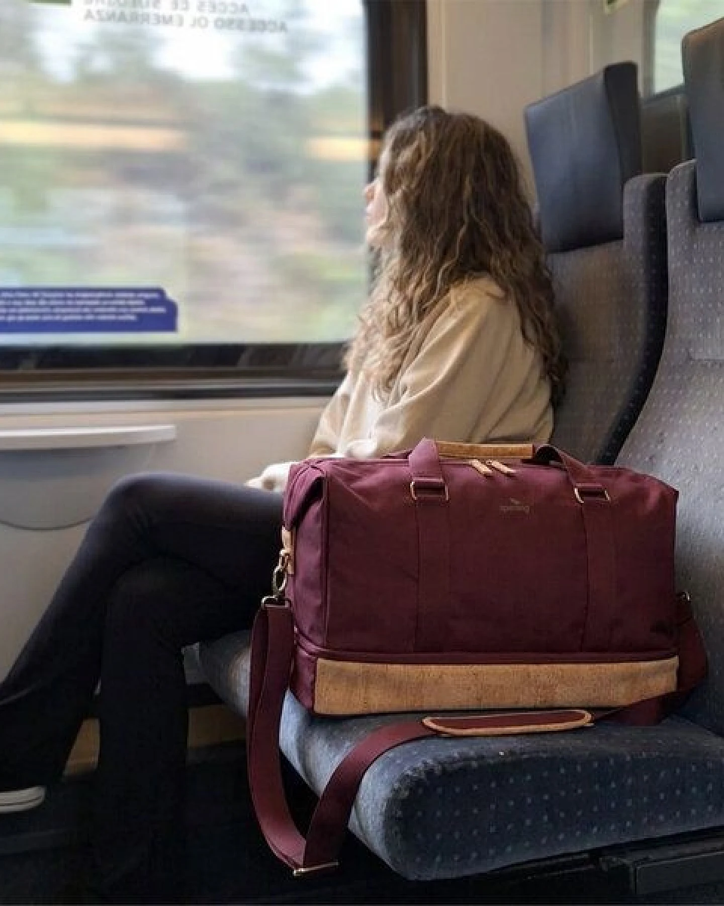 Sperling "Weekly" Weekender aus Kork und recyceltem PET – Ansicht 3
