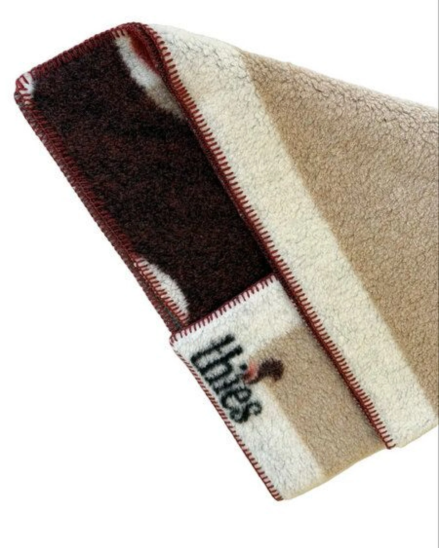 Wolldecke "thies ® Eco Squirrel Wool Blanket" aus 75 % Schurwolle – Ansicht 4