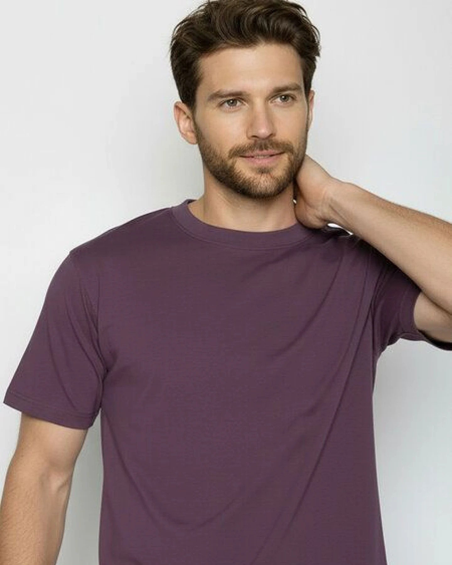 GREENBOMB Basic Fusion - Lässiges Oversize-T-Shirt aus Bio-Baumwolle / GOTS / Fair & Vegan – Ansicht 2