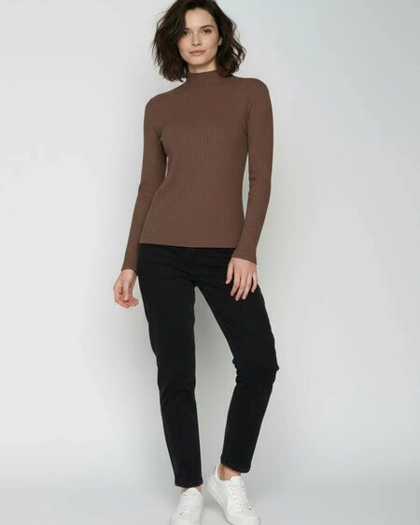 GREENBOMB Basic Weak - Lässiges Longsleeve aus LENZING TENCEL Mix / Fair & Vegan – Ansicht 3