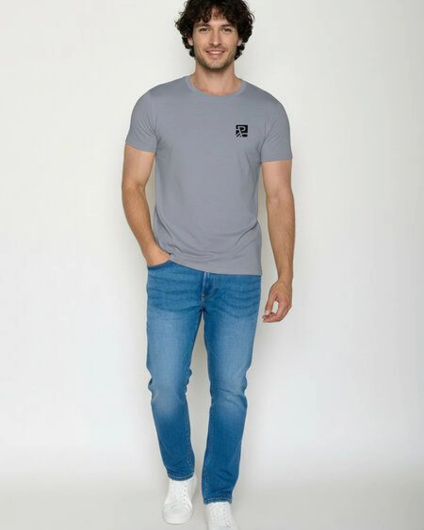 GREENBOMB Bike Square Guide - Sportliches T-Shirt aus Bio-Baumwolle / hochwertiger Print / GOTS / Fair & Vegan – Ansicht 3