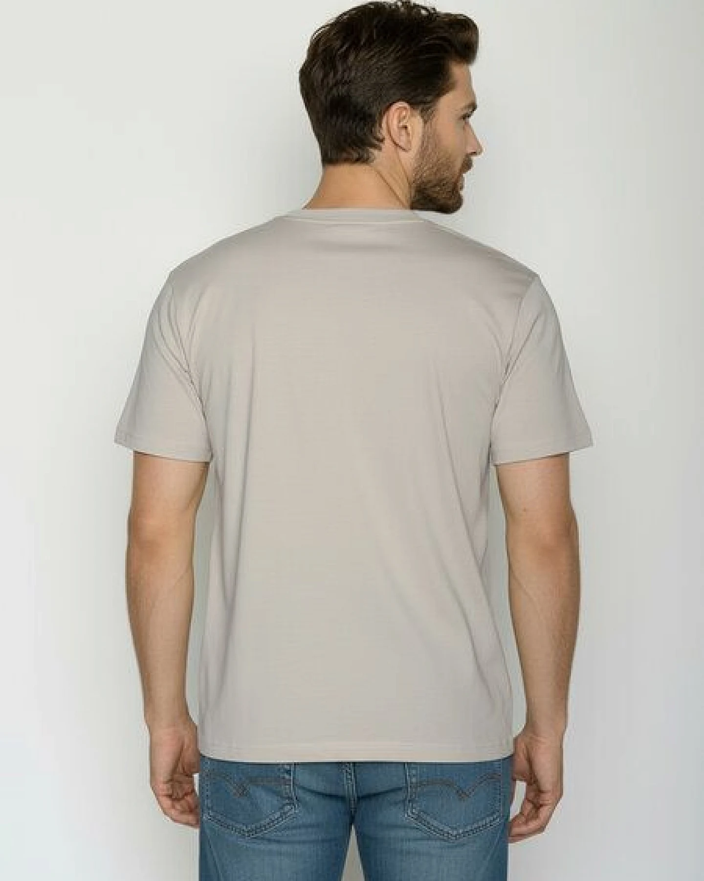 GREENBOMB Basic Fusion - Lässiges Oversize-T-Shirt aus Bio-Baumwolle / GOTS / Fair & Vegan – Ansicht 4