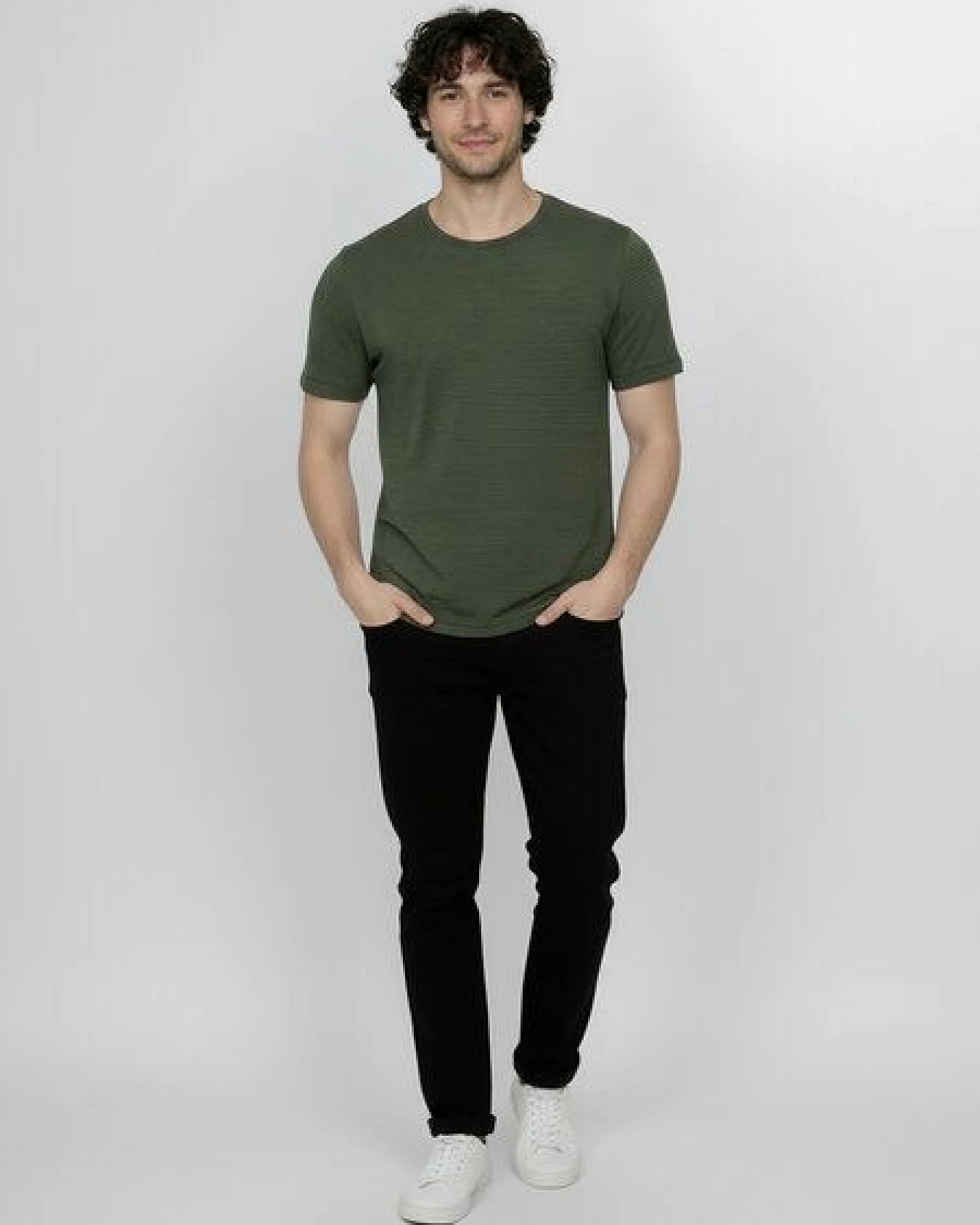 GREENBOMB Basic Spice - Sportliches T-Shirt aus Bio-Baumwolle / GOTS / Fair & Vegan – Ansicht 3