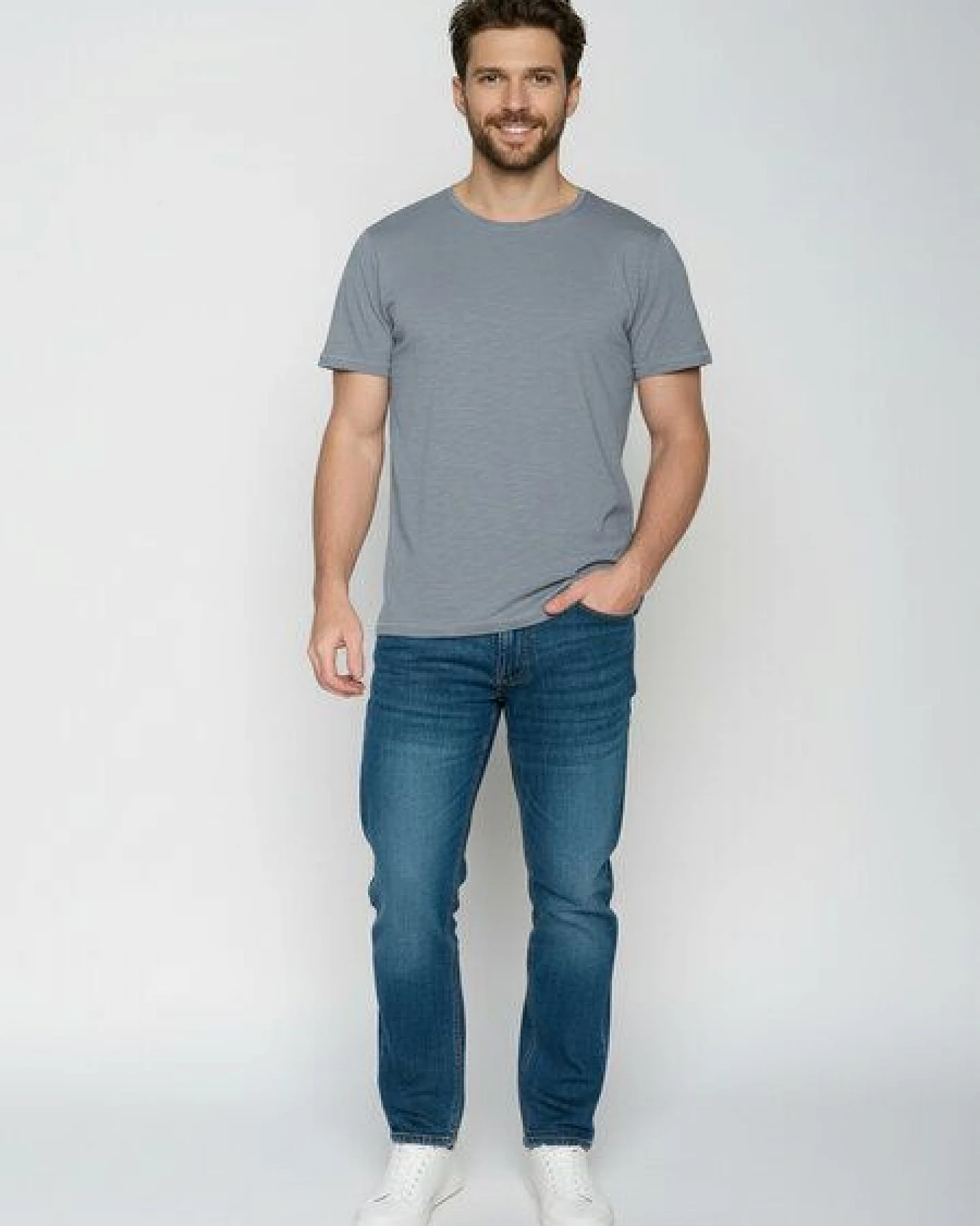 GREENBOMB Basic Spice - Sportliches T-Shirt aus Bio-Baumwolle / GOTS / Fair & Vegan – Ansicht 3