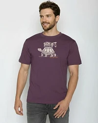 Produktseite: GREENBOMB Turtle Walk Fusion - Lässiges Oversize-T-Shirt aus Bio-Baumwolle / hochwertiger Print / GOTS / Fair & Vegan