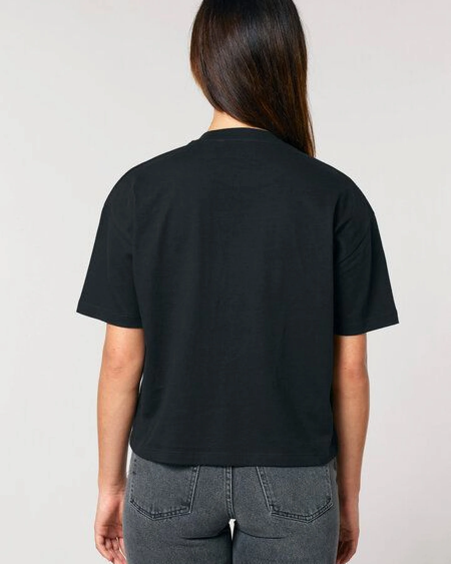 Kultgut Biofair- Boxistyle Shirt / BE FREE & PROUD YOURSELF – Ansicht 4