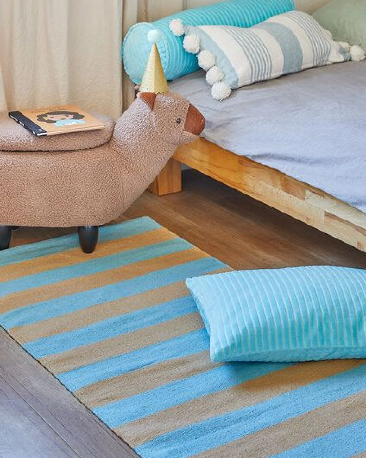 liv interior Recycelter Baumwollteppich SIESTA – Ansicht 4