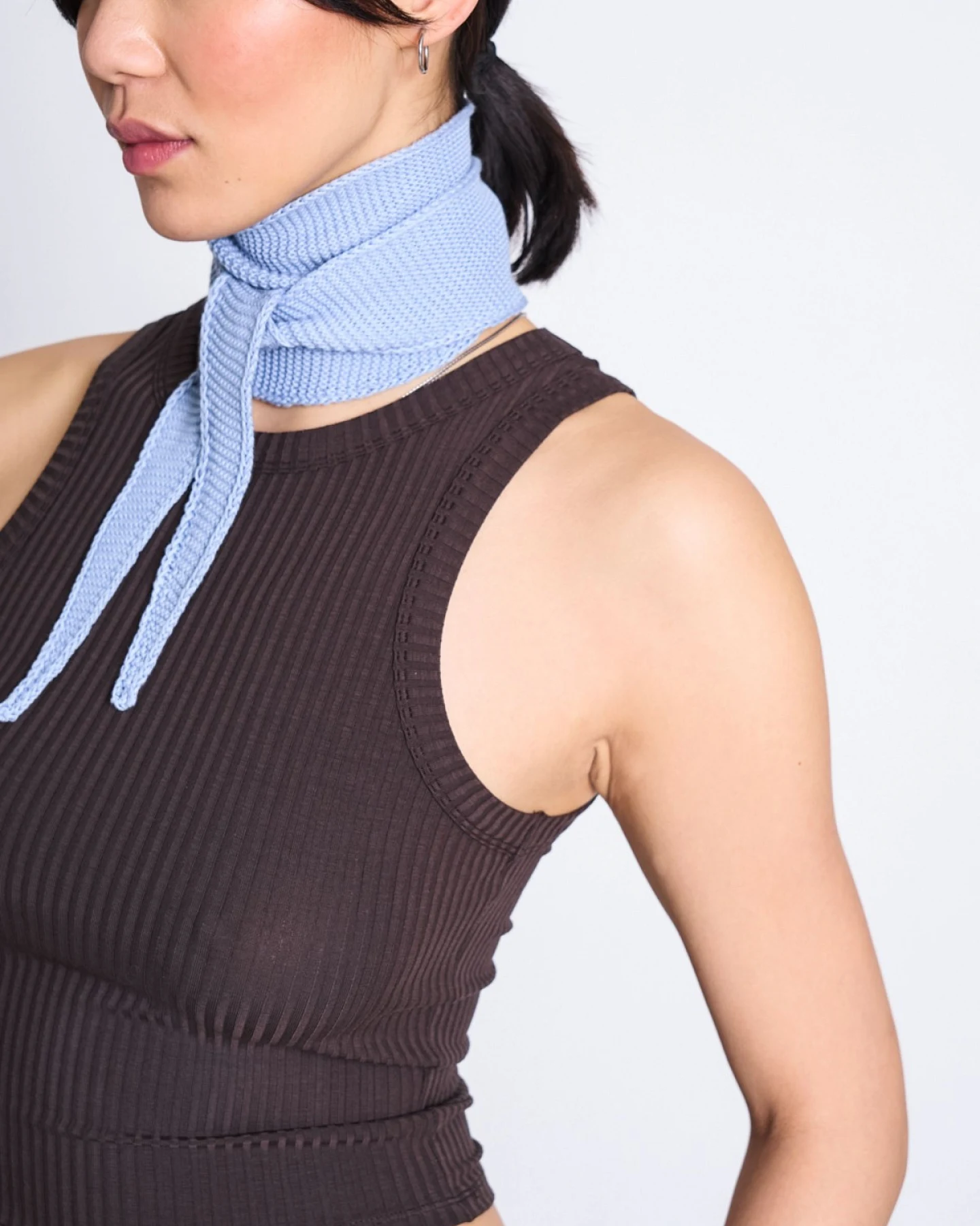 Schal Leaena Blau – Ansicht 4