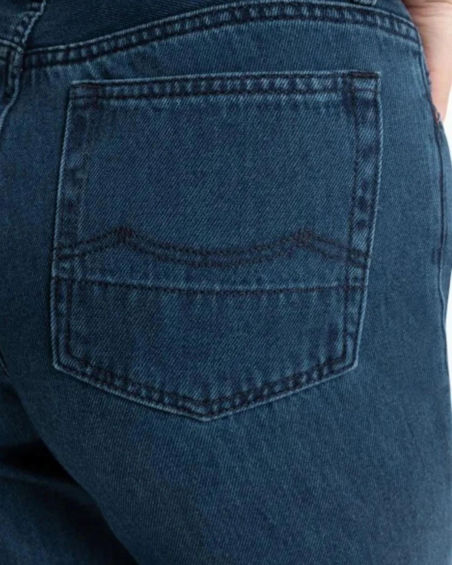 Jeans Leila Cropped Alex Dark Worn – Ansicht 2