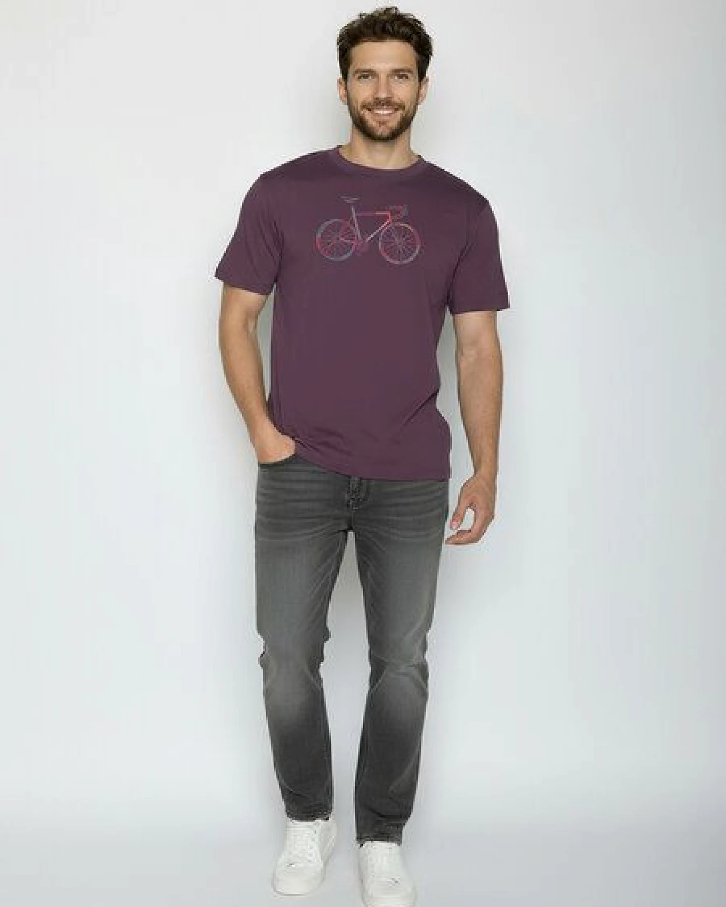 GREENBOMB Colors Fusion - Lässiges Oversize-T-Shirt aus Bio-Baumwolle / hochwertiger Print / GOTS / Fair & Vegan – Ansicht 3