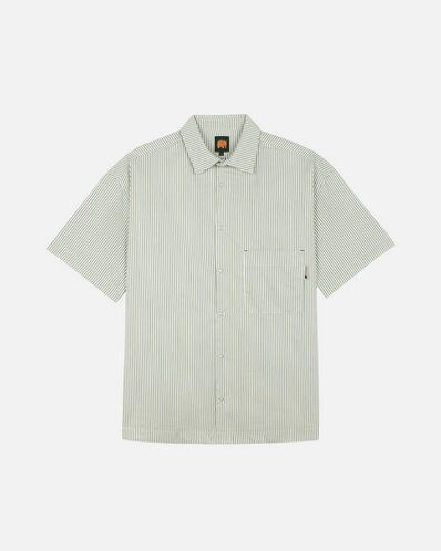 Trendsplant Mechanic Box Seaqual®Yarn S/S Shirt Green Stripes – Ansicht 2
