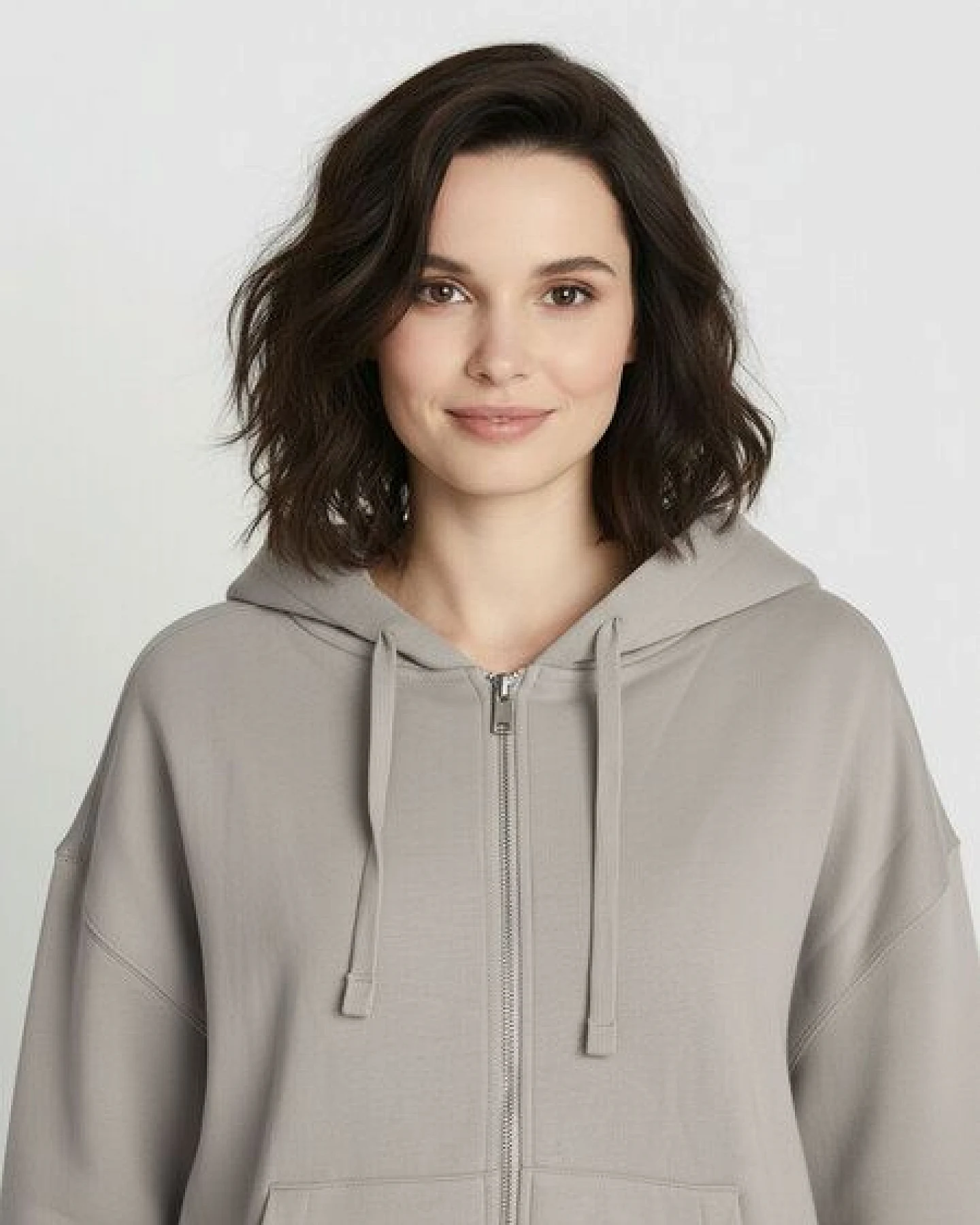 GREENBOMB Basic Vale - Lässige Sweatjacke aus Bio-Baumwolle / GOTS / Fair & Vegan – Ansicht 2