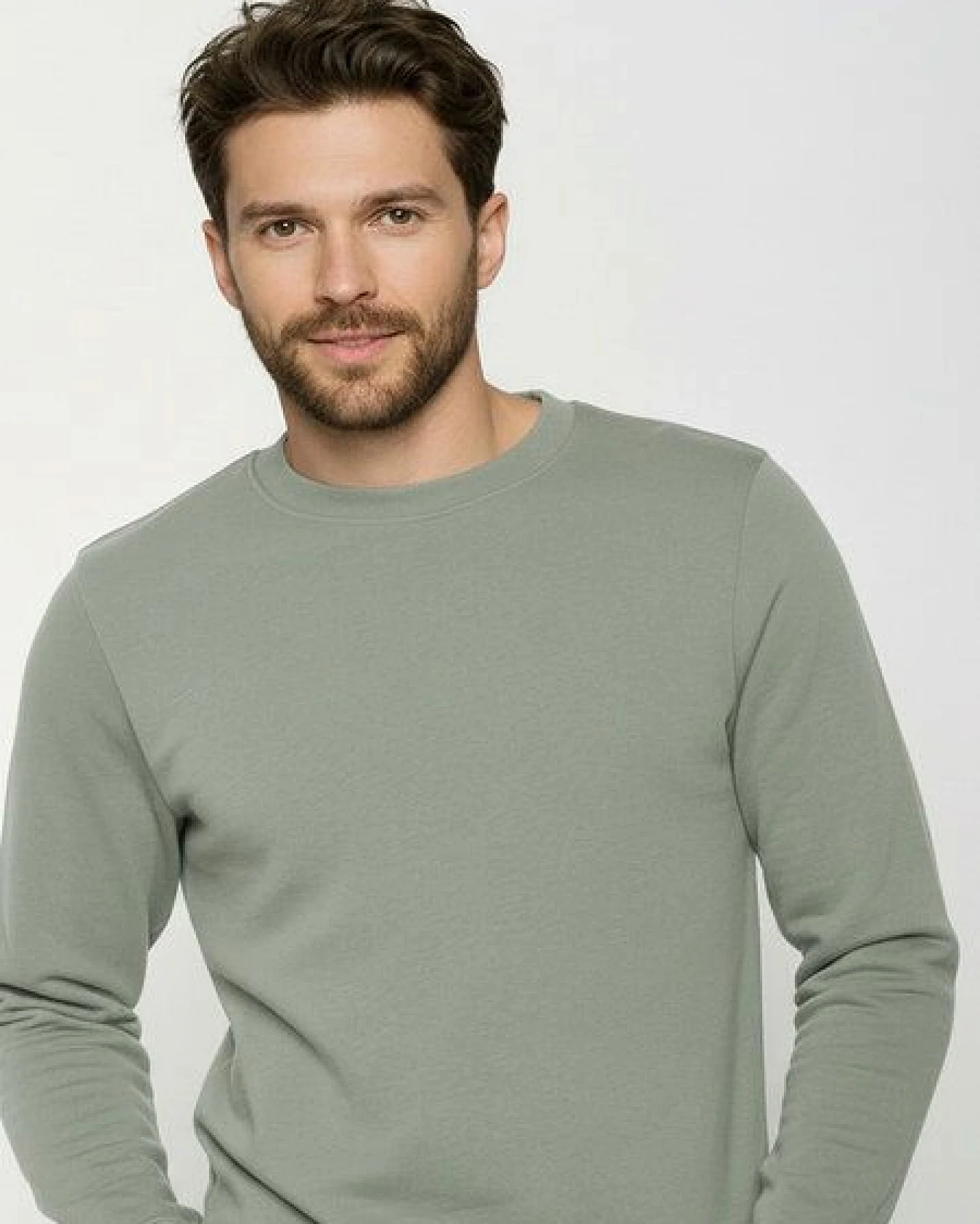 GREENBOMB Basic Wild - Gemütliches Sweatshirt aus Bio-Baumwolle / GOTS / Fair & Vegan – Ansicht 2