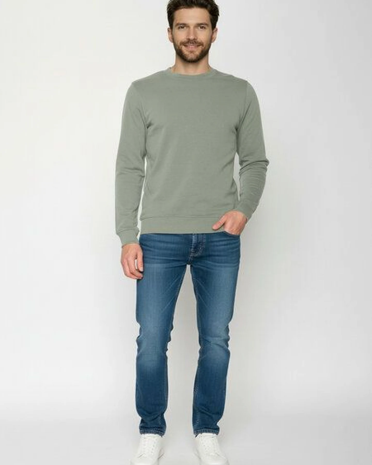 GREENBOMB Basic Wild - Gemütliches Sweatshirt aus Bio-Baumwolle / GOTS / Fair & Vegan – Ansicht 3