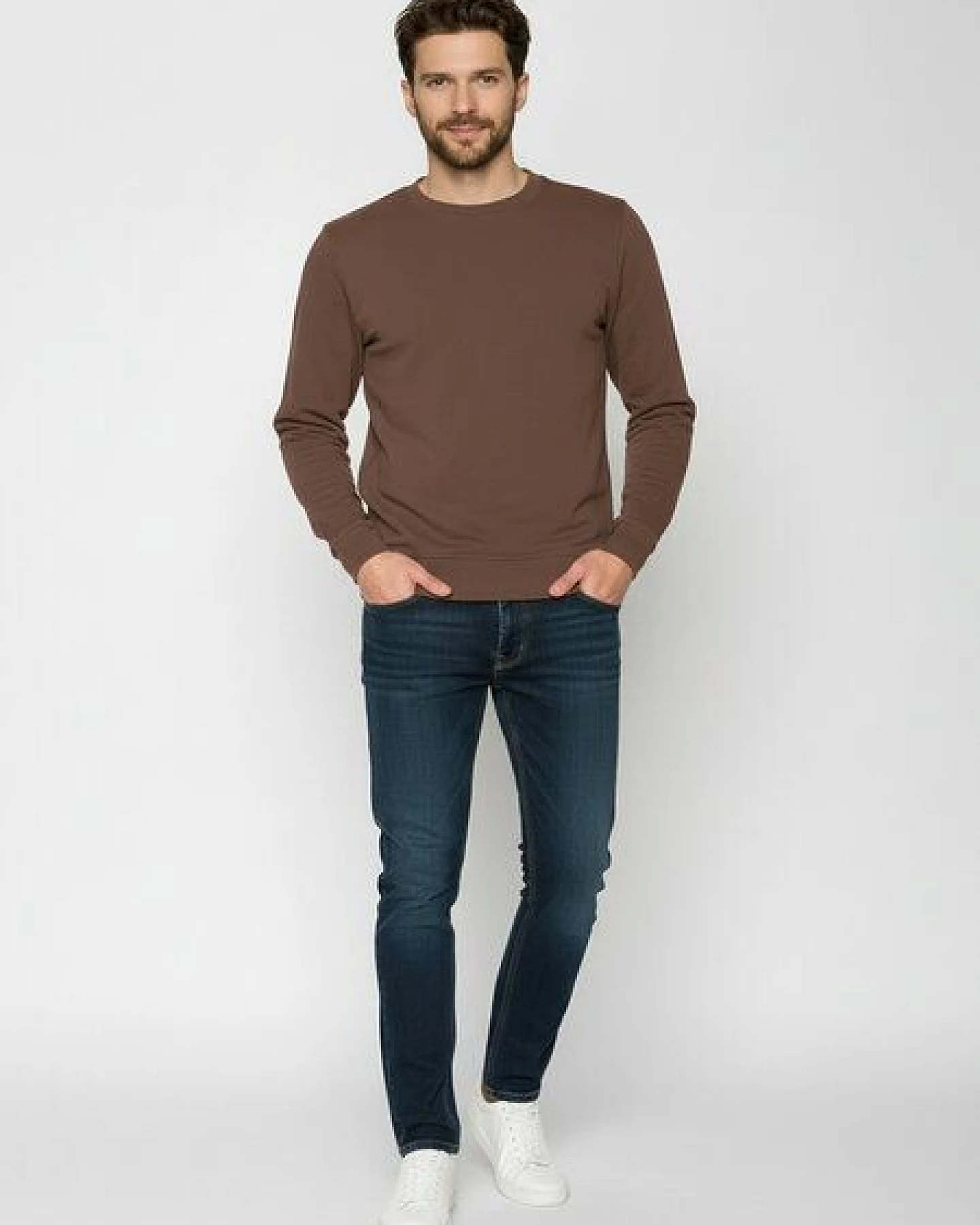 GREENBOMB Basic Wild - Gemütliches Sweatshirt aus Bio-Baumwolle / GOTS / Fair & Vegan – Ansicht 3