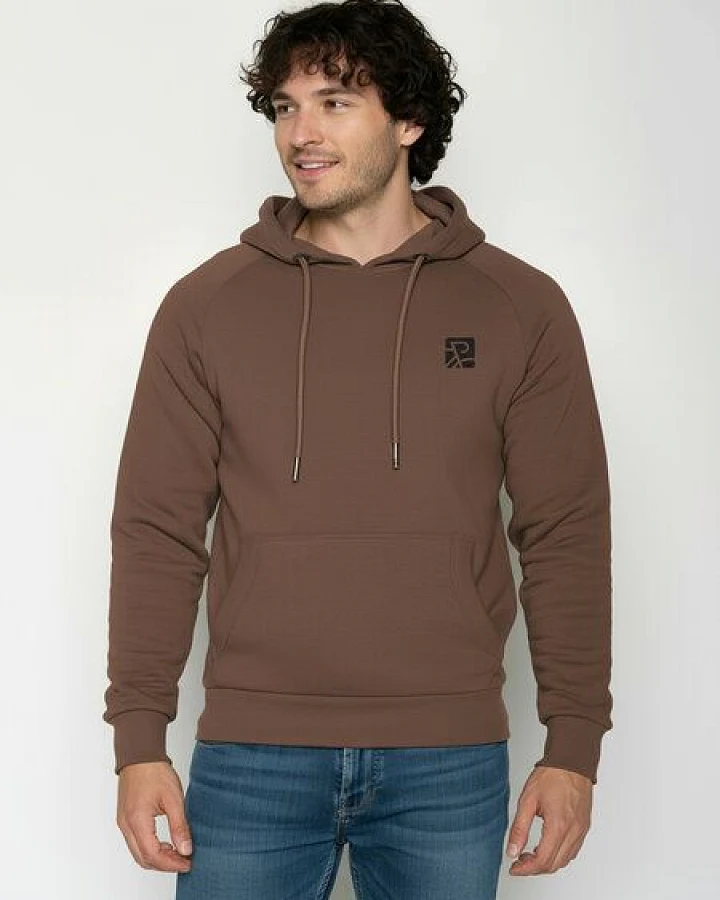 GREENBOMB Bike Square Trek - Hoodie aus Bio-Baumwolle mit Raglan-Arm / hochwertiger Print / GOTS / Fair & Vegan