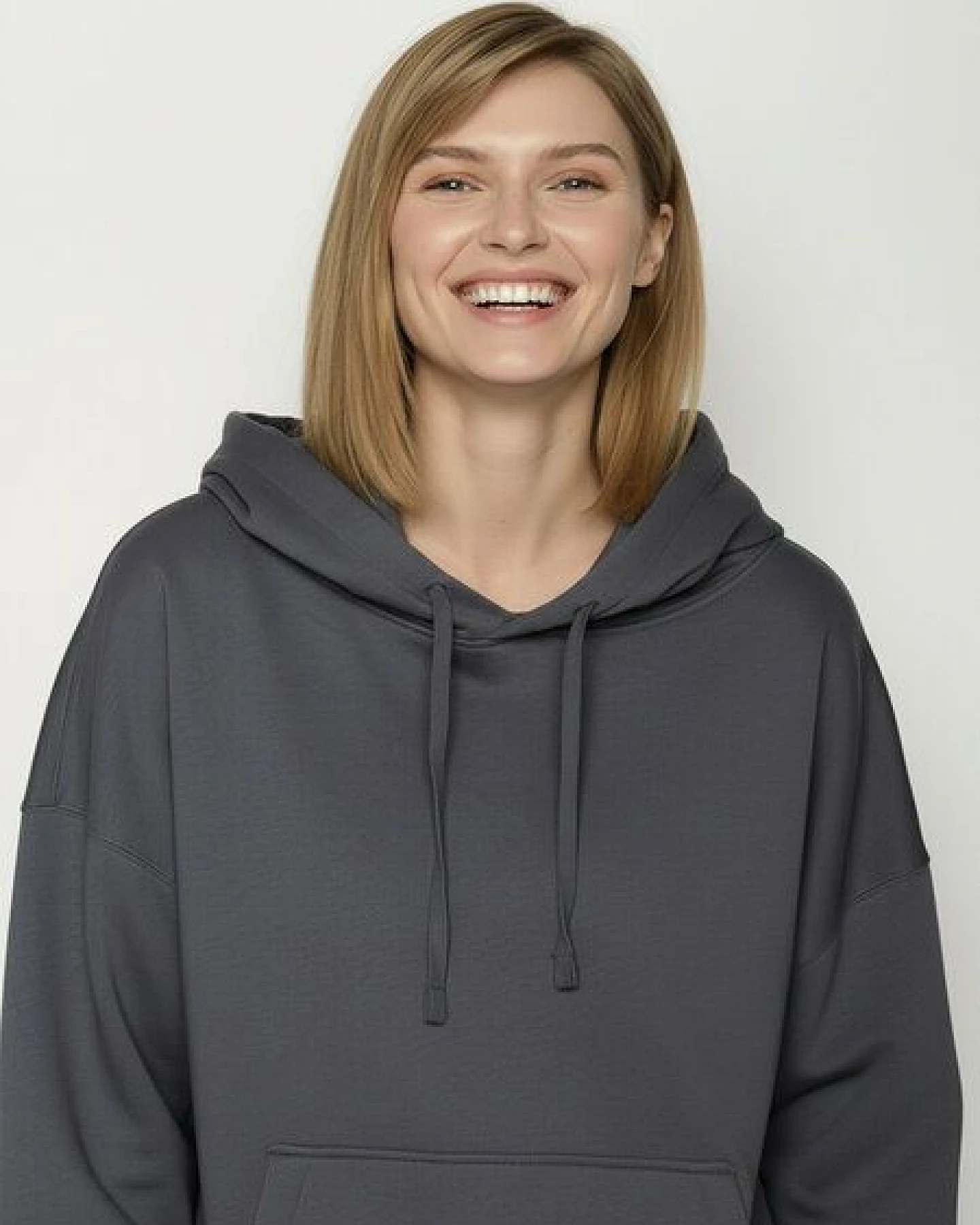 GREENBOMB Flower Bouquet Mello - Lässiger Hoodie aus Bio-Baumwolle / hochwertiger Print / GOTS / Fair & Vegan – Ansicht 3