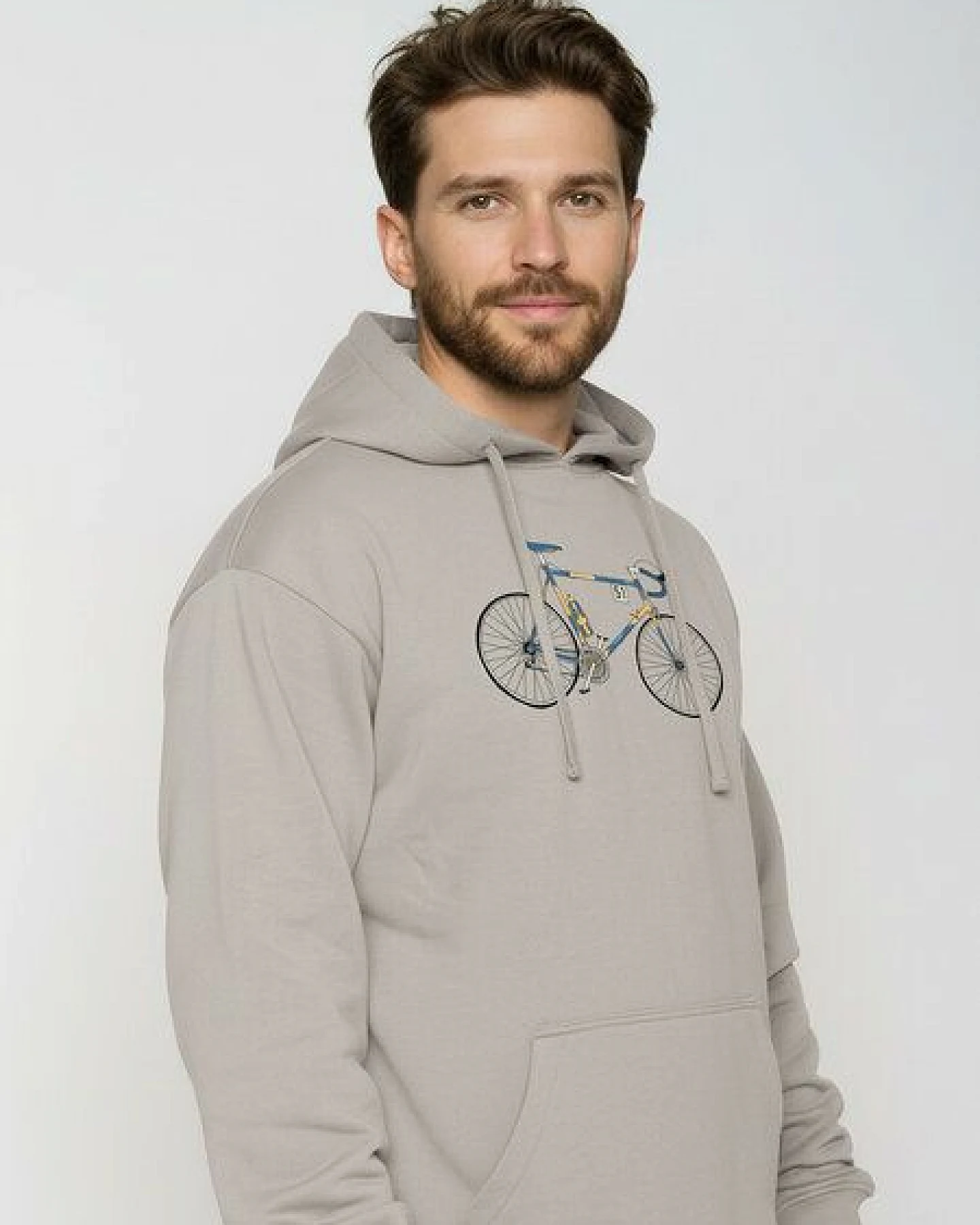 GREENBOMB Knut 2 Joy - Gemütlicher Hoodie aus Bio-Baumwolle / hochwertiger Print / GOTS / Fair & Vegan – Ansicht 2