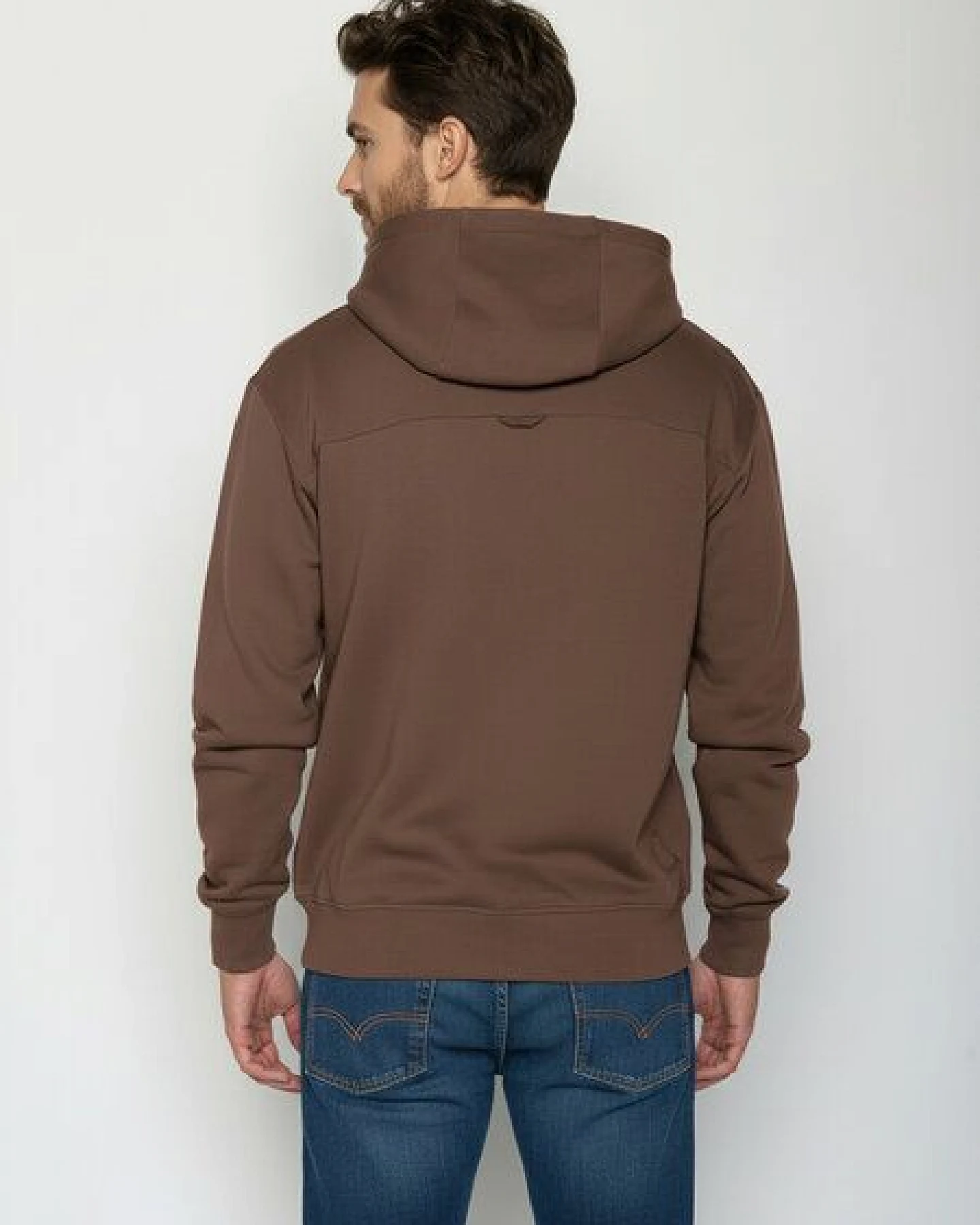 GREENBOMB Peak Circle Joy - Gemütlicher Hoodie aus Bio-Baumwolle / hochwertiger Print / GOTS / Fair & Vegan – Ansicht 4