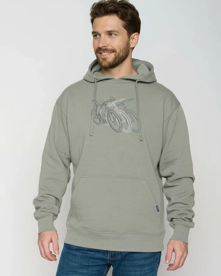 GREENBOMB Race Joy - Gemütlicher Hoodie aus Bio-Baumwolle / hochwertiger Print / GOTS / Fair & Vegan