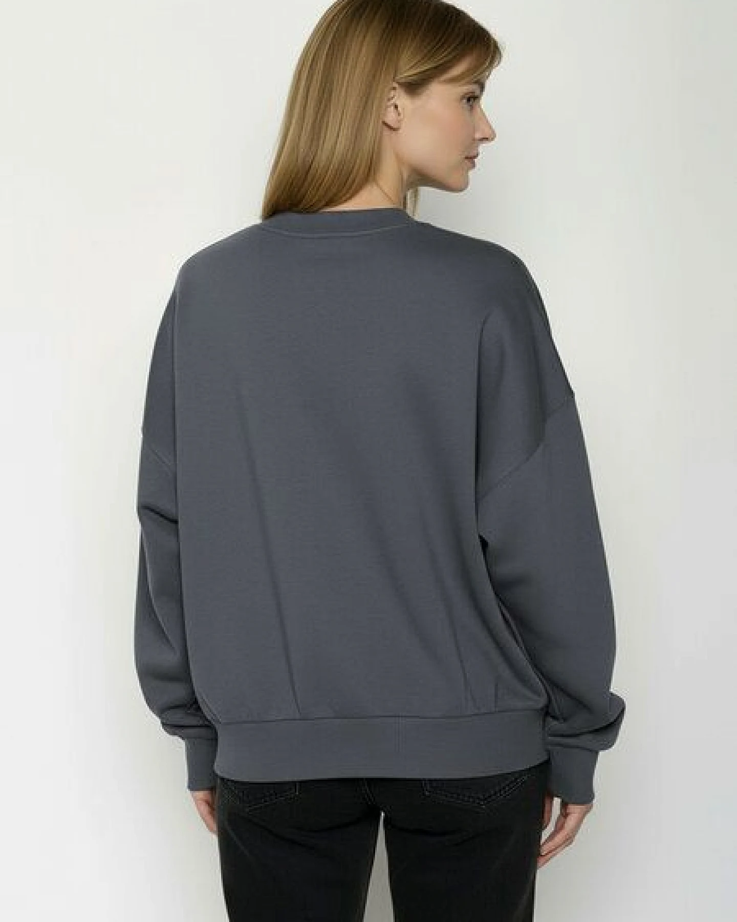 GREENBOMB Veggie Patch Core - Lässiges Sweatshirt aus Bio-Baumwolle / hochwertiger Print / GOTS / Fair & Vegan – Ansicht 4