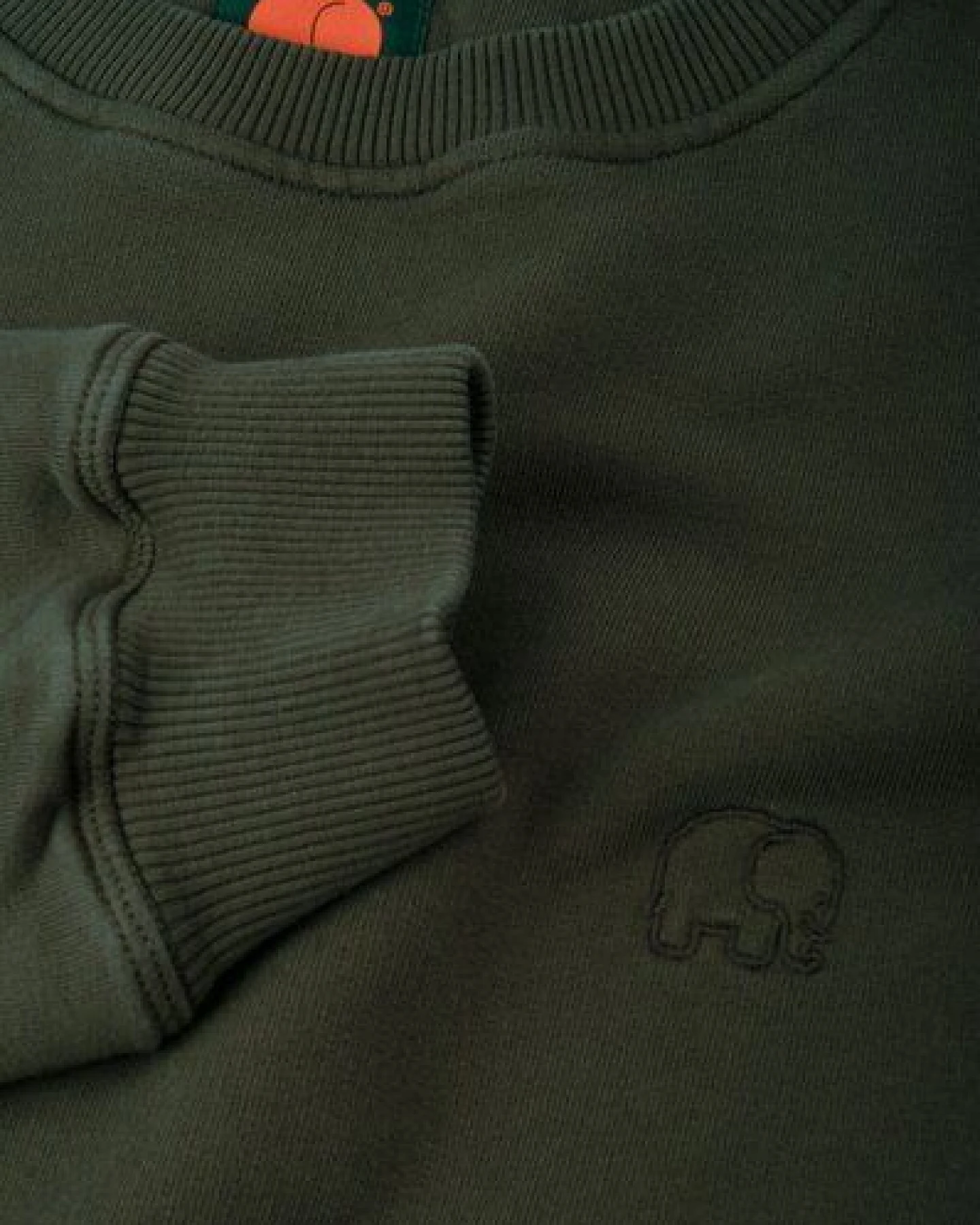 Trendsplant Essential Garment Heavyweight Sweatshirt Kombu Green – Ansicht 3
