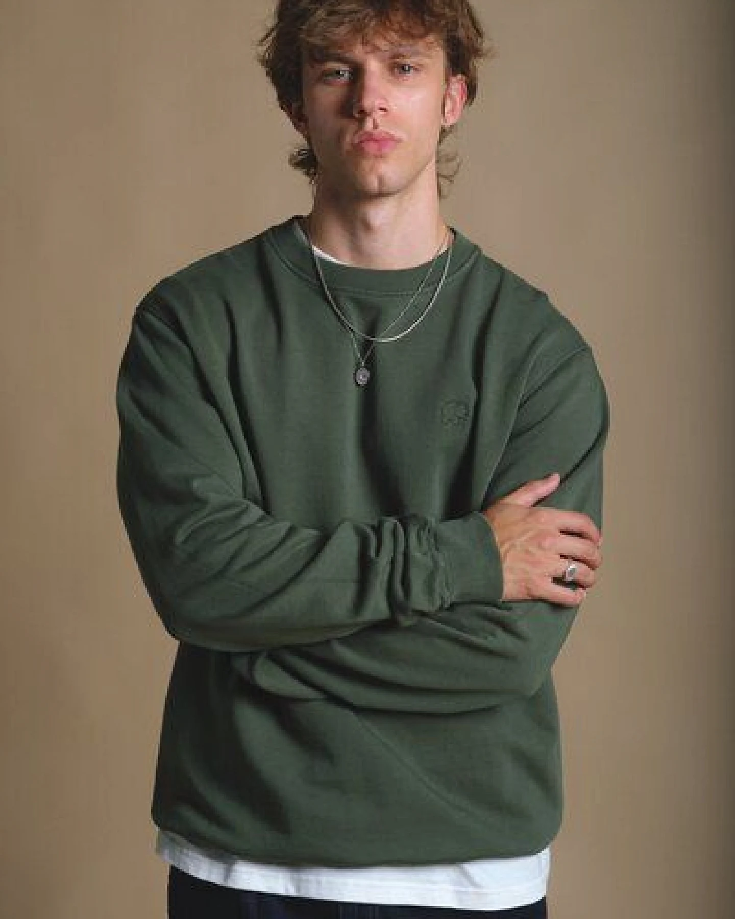 Trendsplant Essential Garment Heavyweight Sweatshirt Kombu Green – Ansicht 4