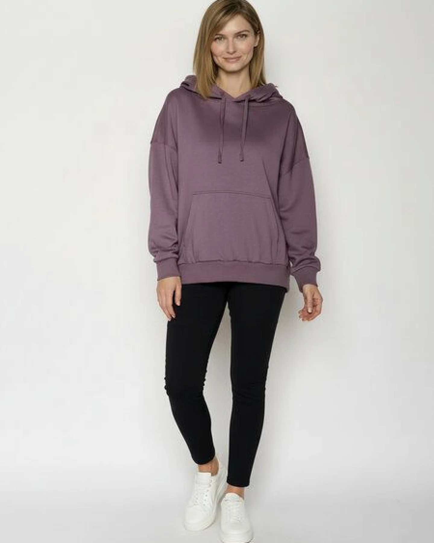 GREENBOMB Basic Mello - Lässiger Hoodie aus Bio-Baumwolle / GOTS / Fair & Vegan – Ansicht 3