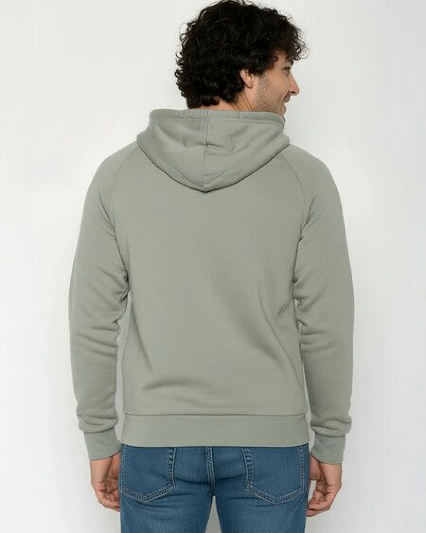 GREENBOMB Basic Trek - Hoodie aus Bio-Baumwolle mit Raglan-Arm / GOTS / Fair & Vegan – Ansicht 4