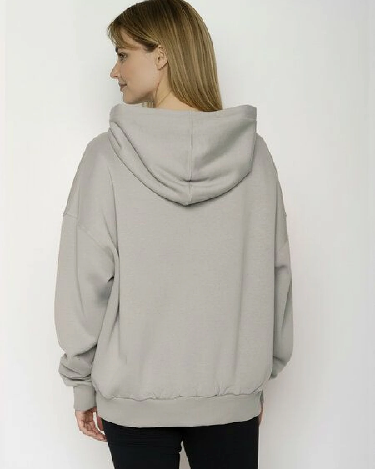 GREENBOMB Cat Walk Mello - Lässiger Hoodie aus Bio-Baumwolle / hochwertiger Print / GOTS / Fair & Vegan – Ansicht 4
