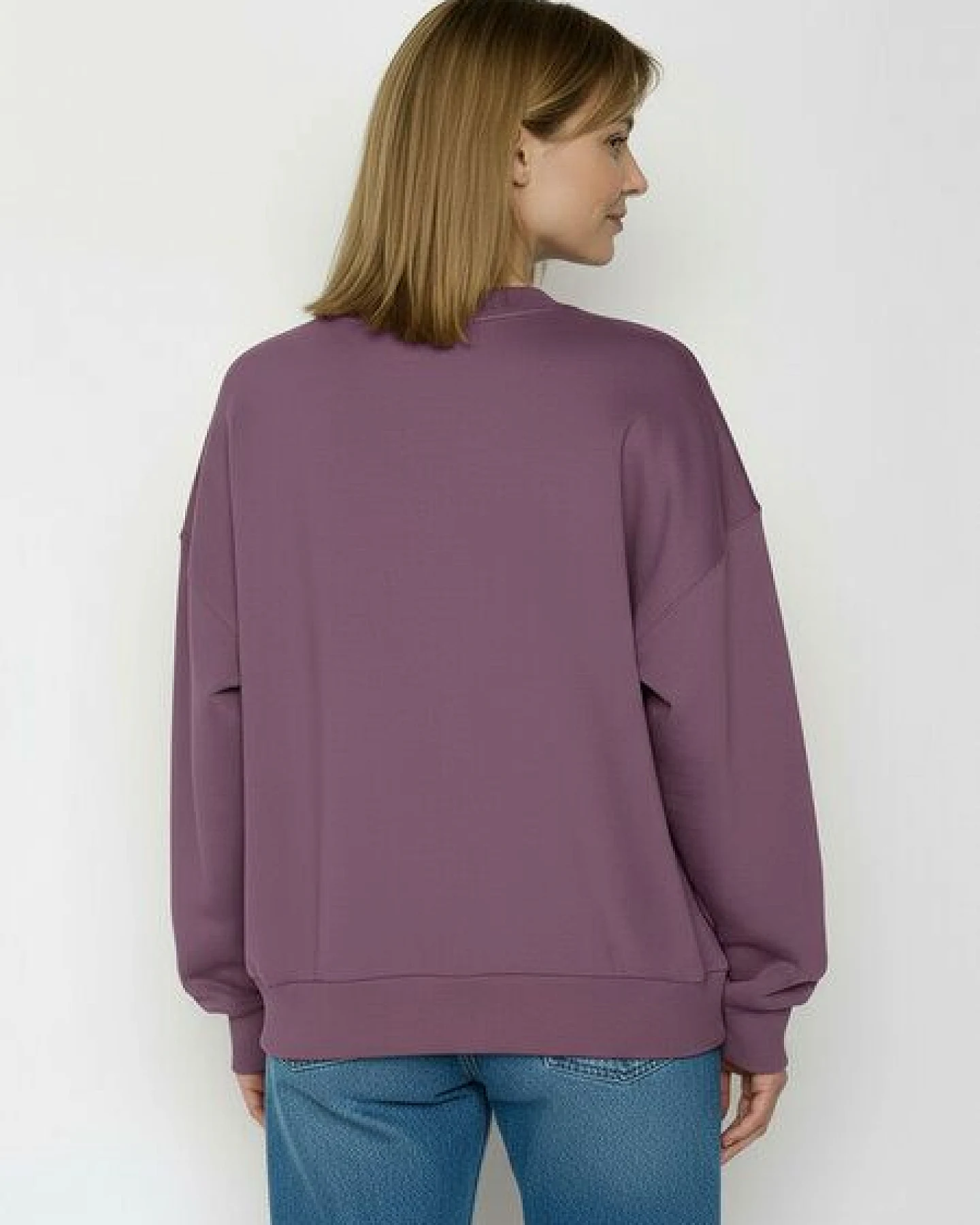 GREENBOMB Clover Core - Lässiges Sweatshirt aus Bio-Baumwolle / hochwertiger Print / GOTS / Fair & Vegan – Ansicht 4