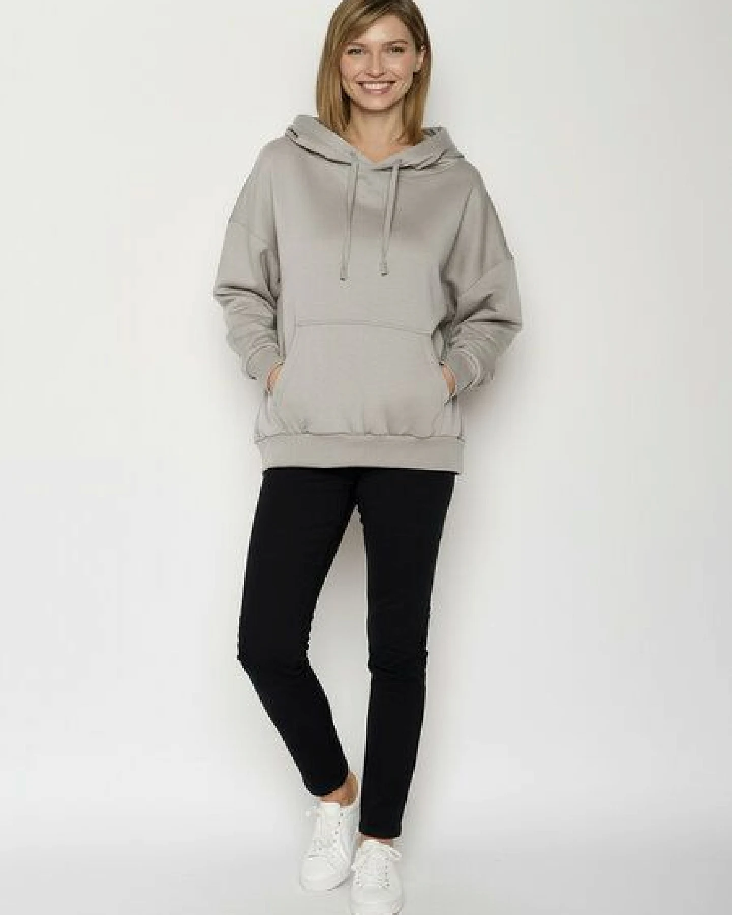 GREENBOMB No Rain Mello - Lässiger Hoodie aus Bio-Baumwolle / hochwertiger Print / GOTS / Fair & Vegan – Ansicht 4
