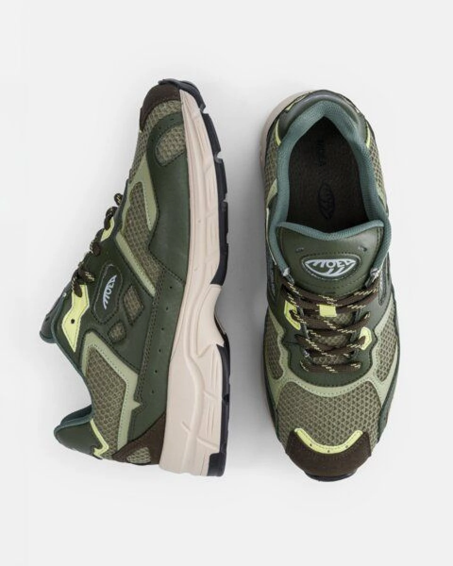 MoEa Sneakers Rush - Green Acid - Cactus – Ansicht 2