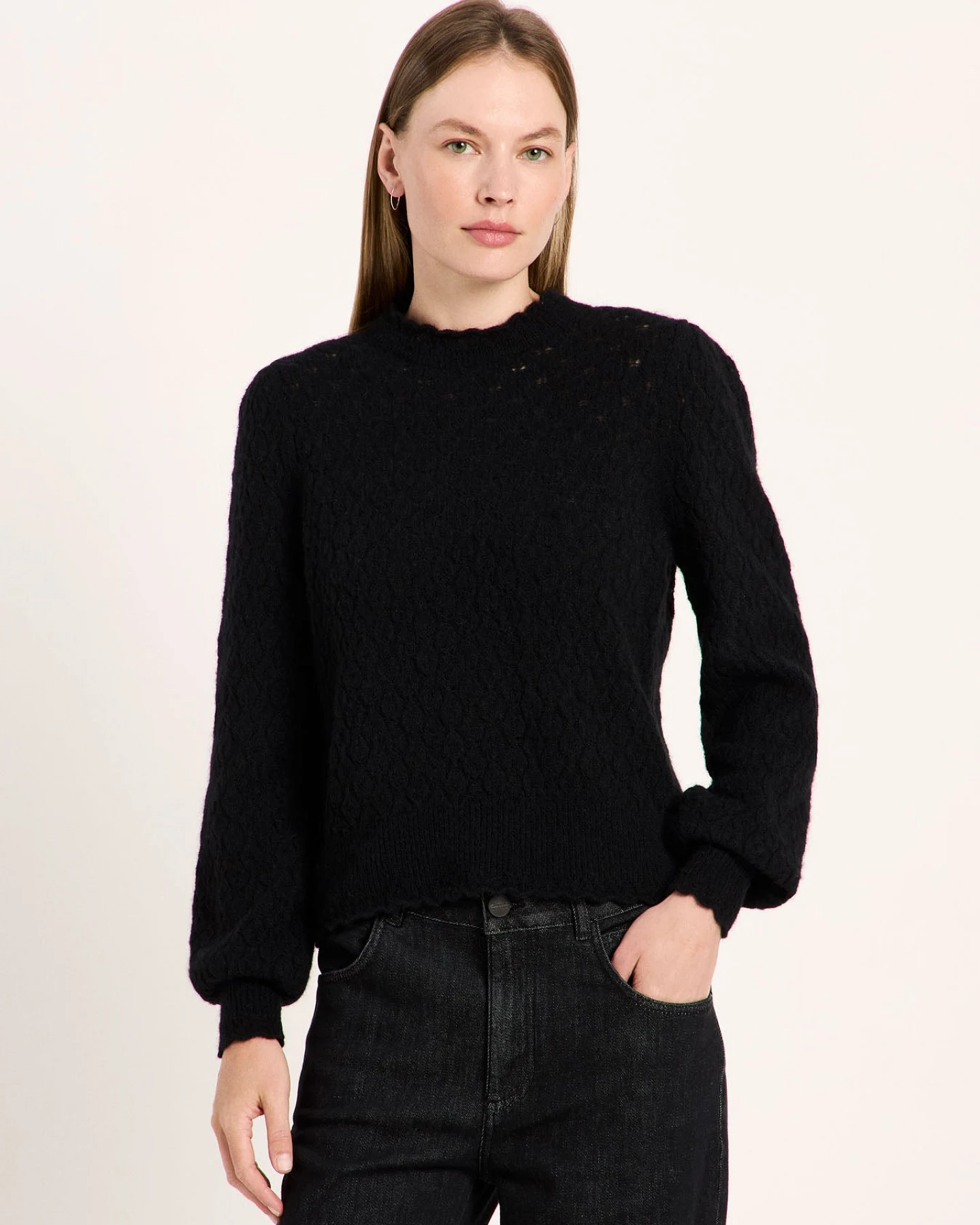 Ajour Pullover – Ansicht 2