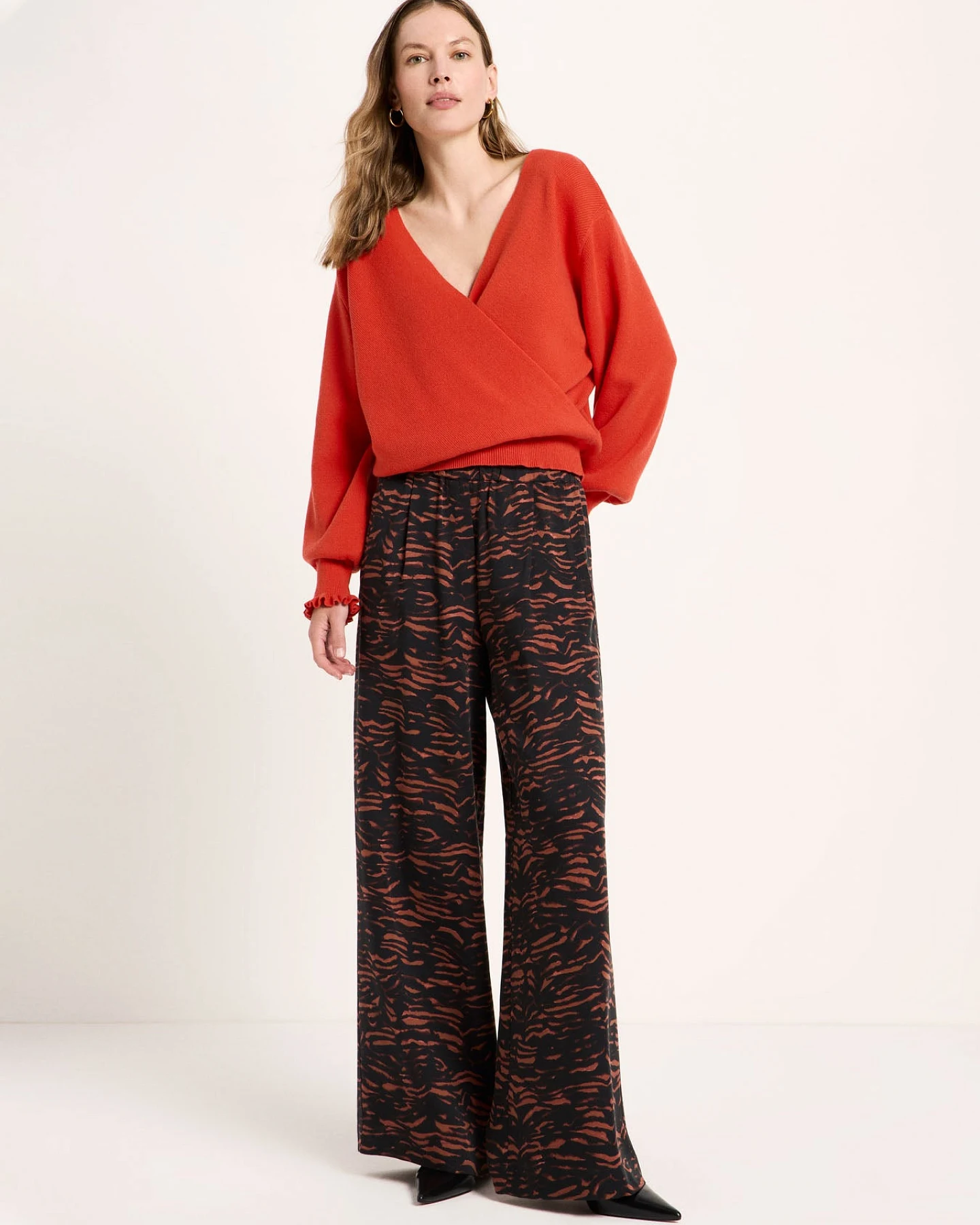 Pullover in Wickeloptik – Ansicht 2