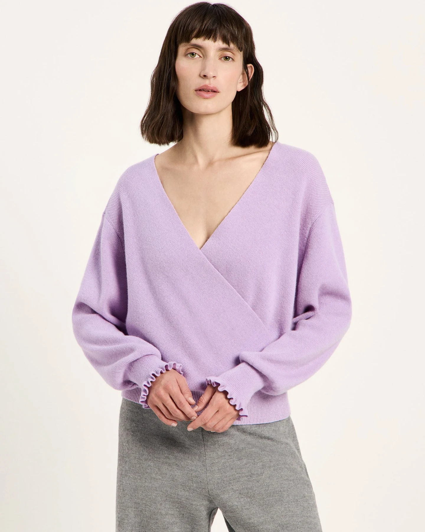 Pullover in Wickeloptik – Ansicht 2