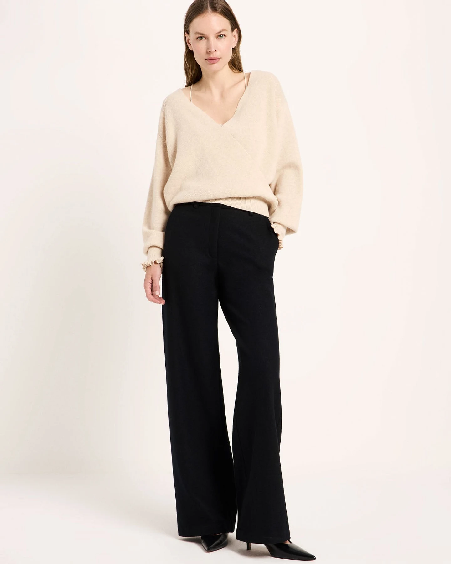 Pullover in Wickeloptik – Ansicht 2
