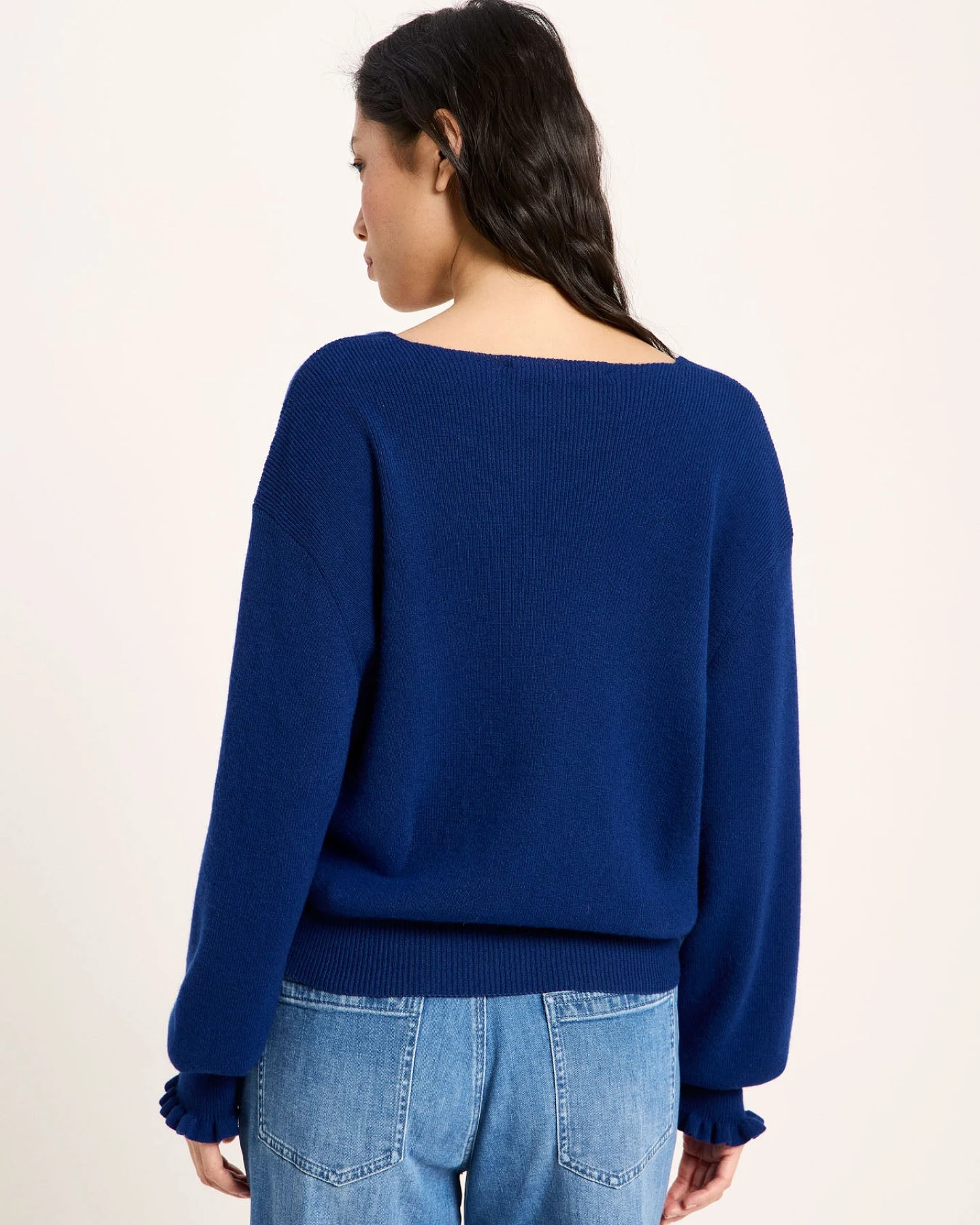 Pullover in Wickeloptik – Ansicht 4