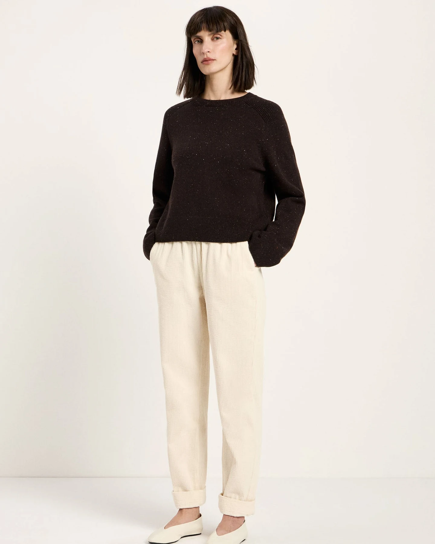 Cropped Pullover (GOTS) – Ansicht 2