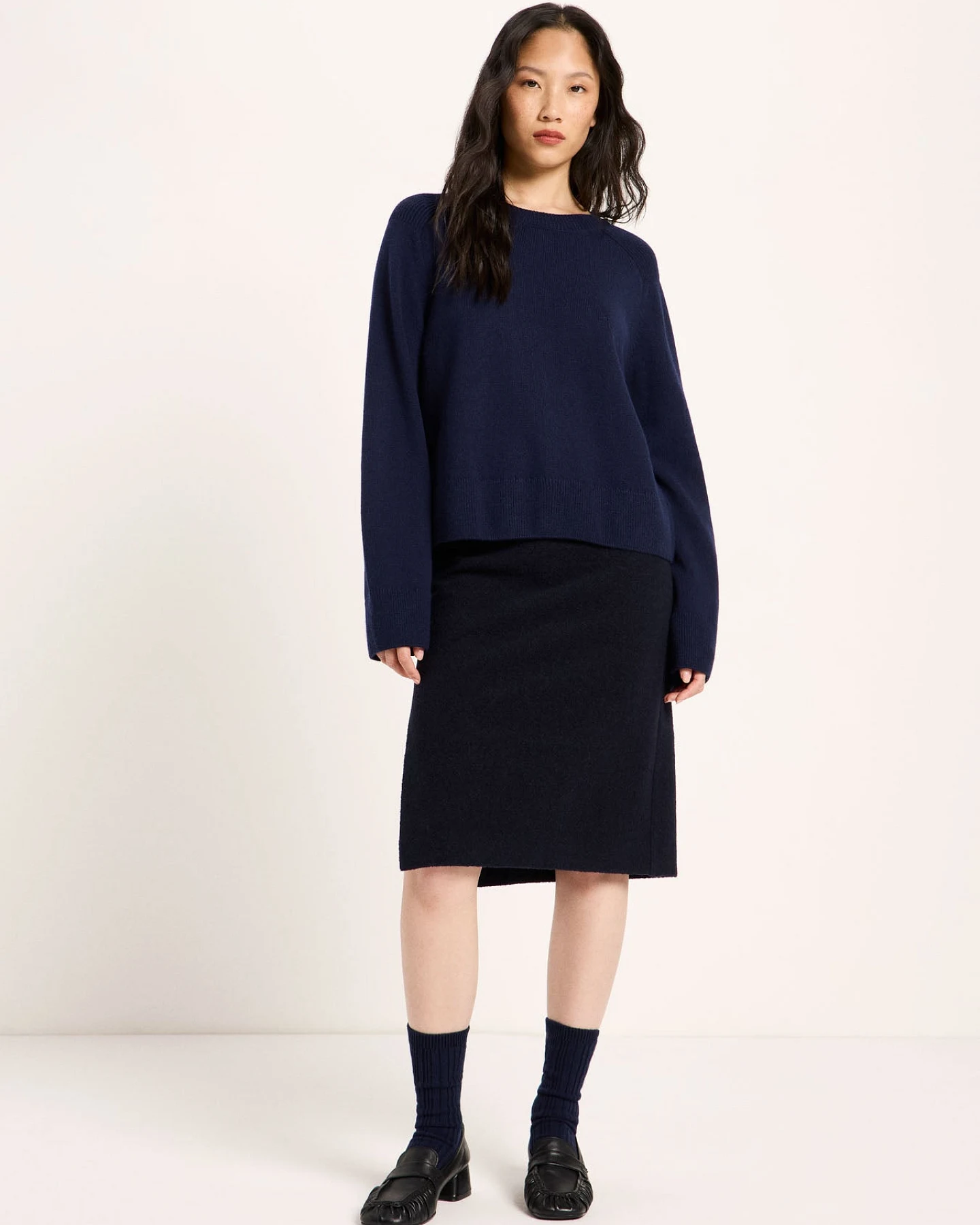 Cropped Pullover (GOTS) – Ansicht 2