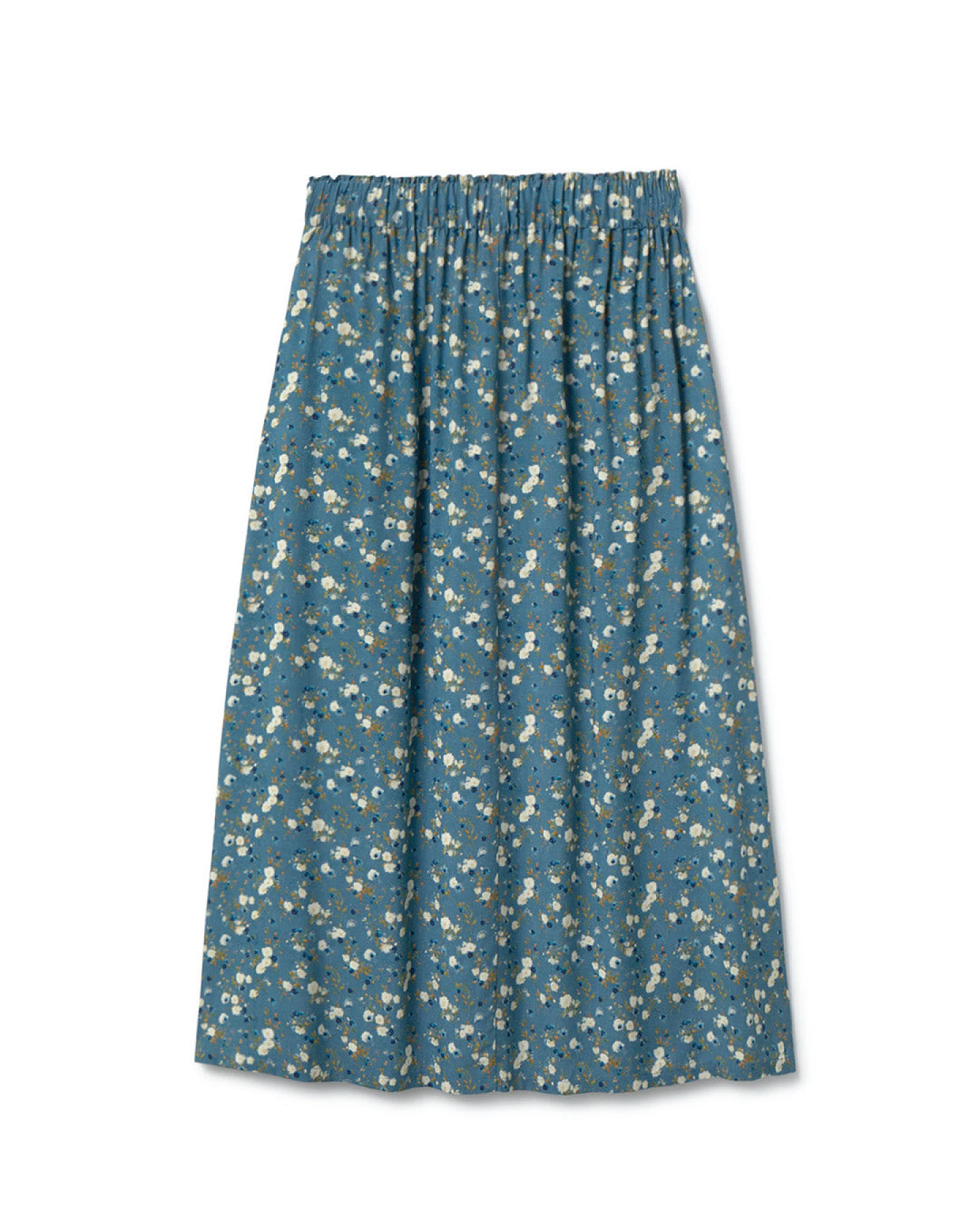 TWOTHIRDS Damen vegan Rock Binlang Blue Flowers – Ansicht 2