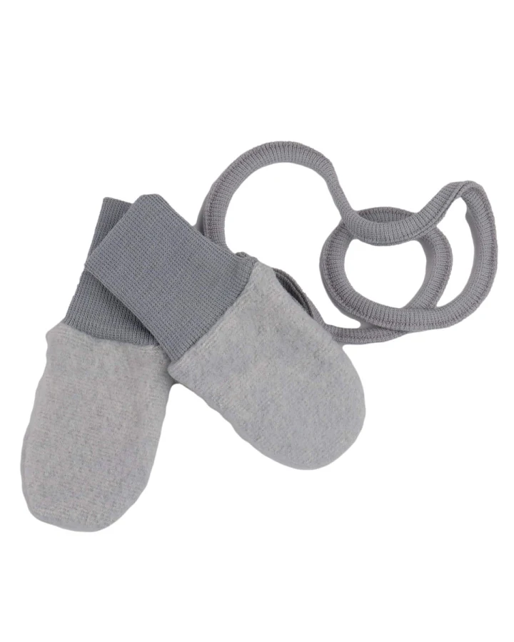 Cosilana - Fäustlinge Fleece grau