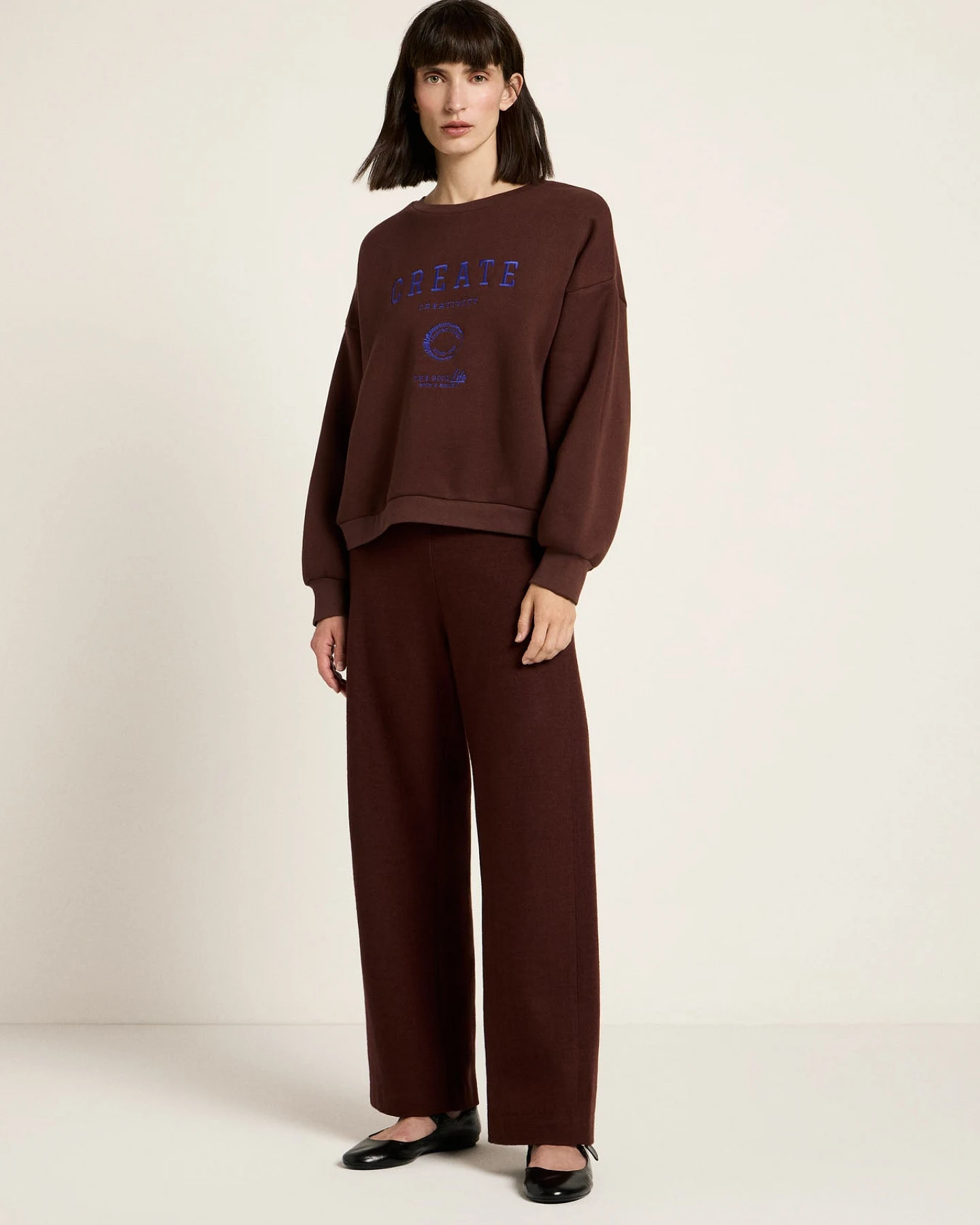 Statementsweatshirt (GOTS) – Ansicht 3